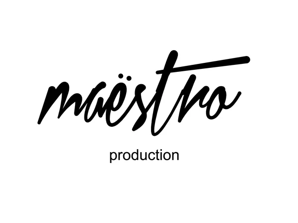 Logo Maëstro Production, Agence communication Visuelle, Photographie, Vidéo, Alberville