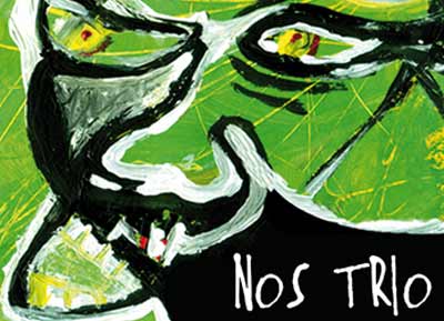 Illustrations Nos trio jazz - affiches concert jazz - Création graphique Lyon